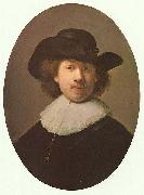 REMBRANDT Harmenszoon van Rijn Rembrandt in 1632, when he was enjoying great success as a fashionable portraitist in this style. painting